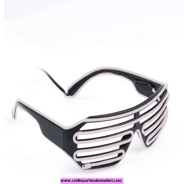 Lüks 3 Boyutlu Işıklı Gözlük